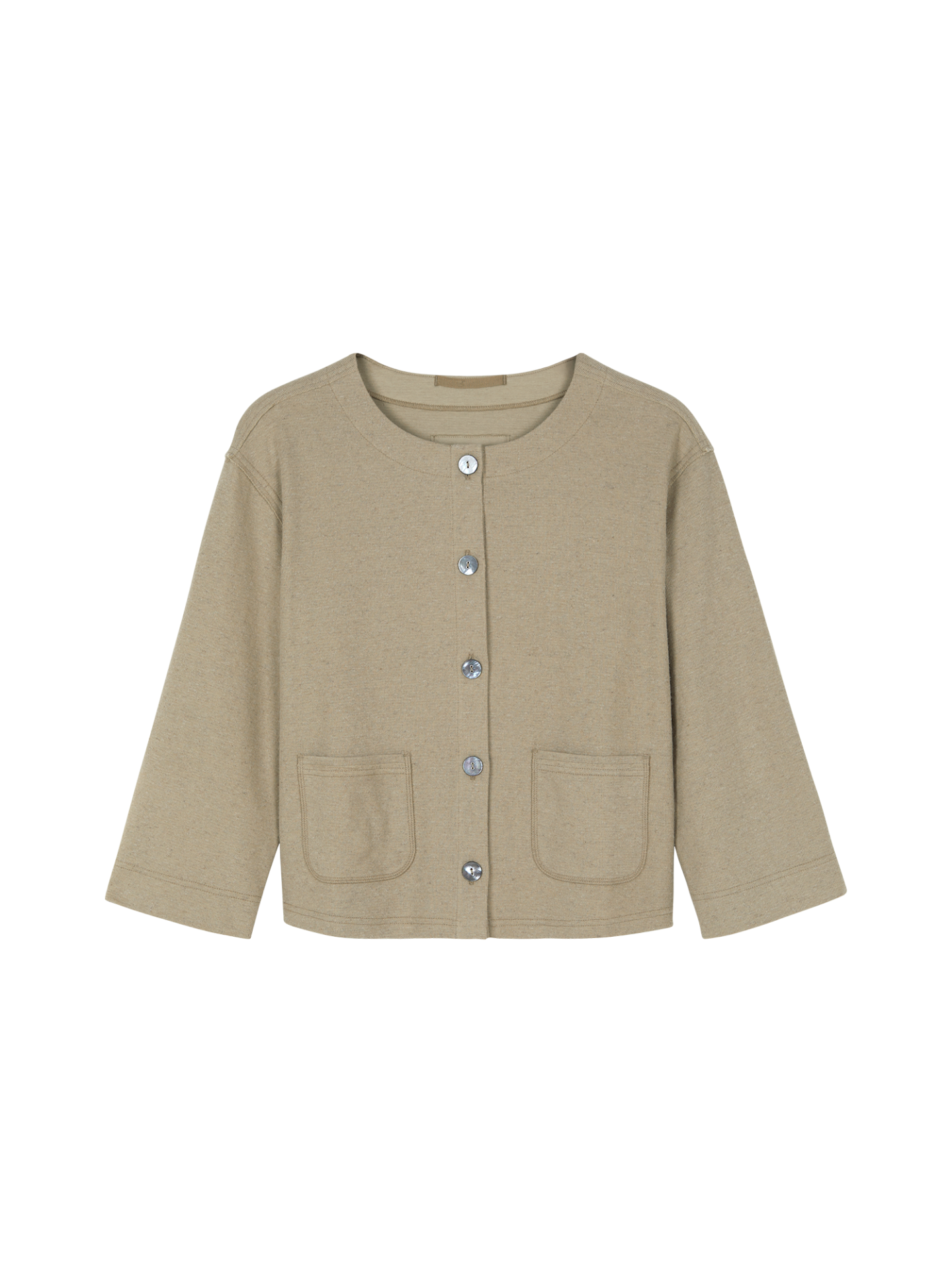 Jacke aus Bio Baumwolle/Hanf
