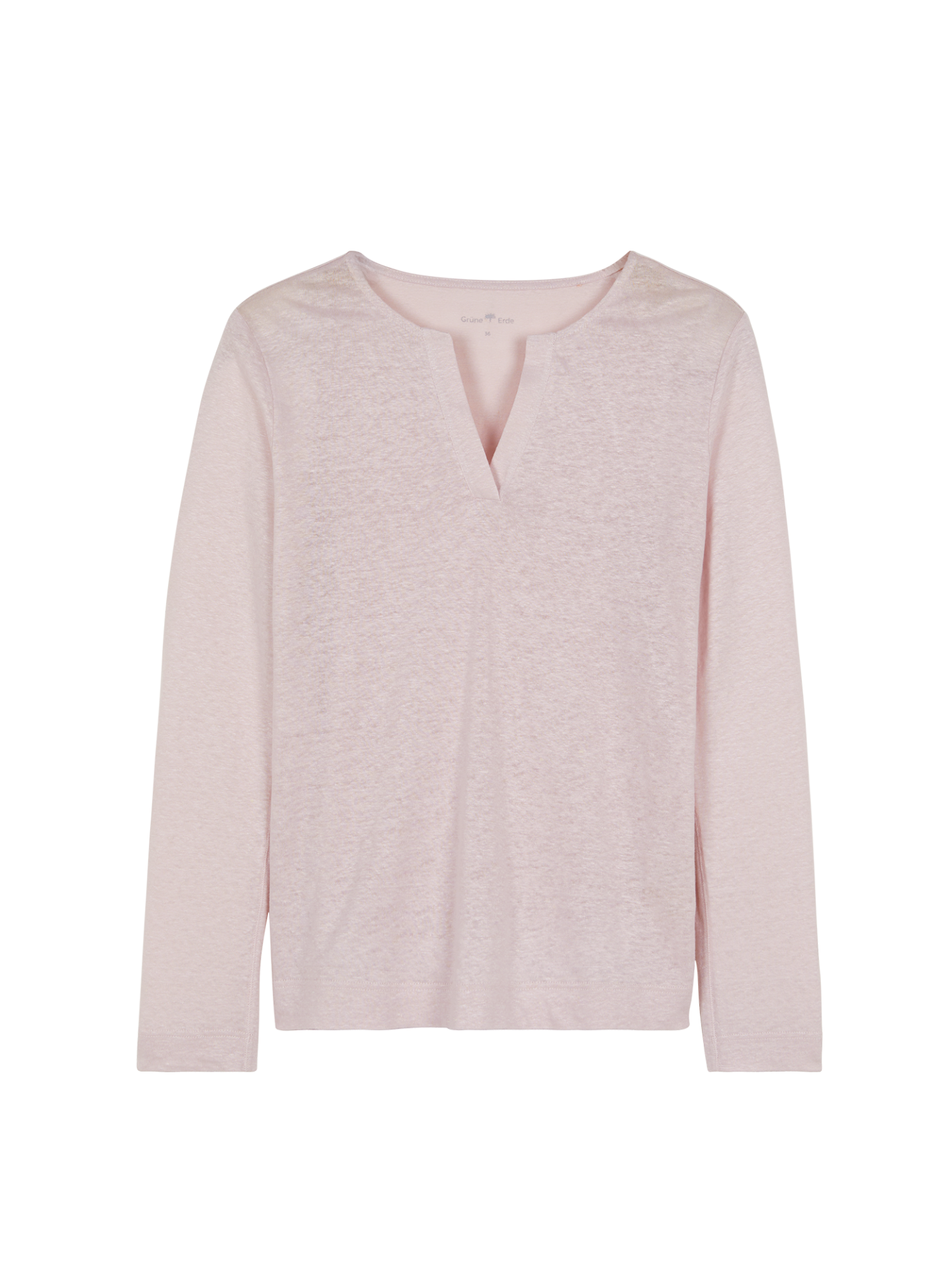 Langarmshirt aus Bio Leinen