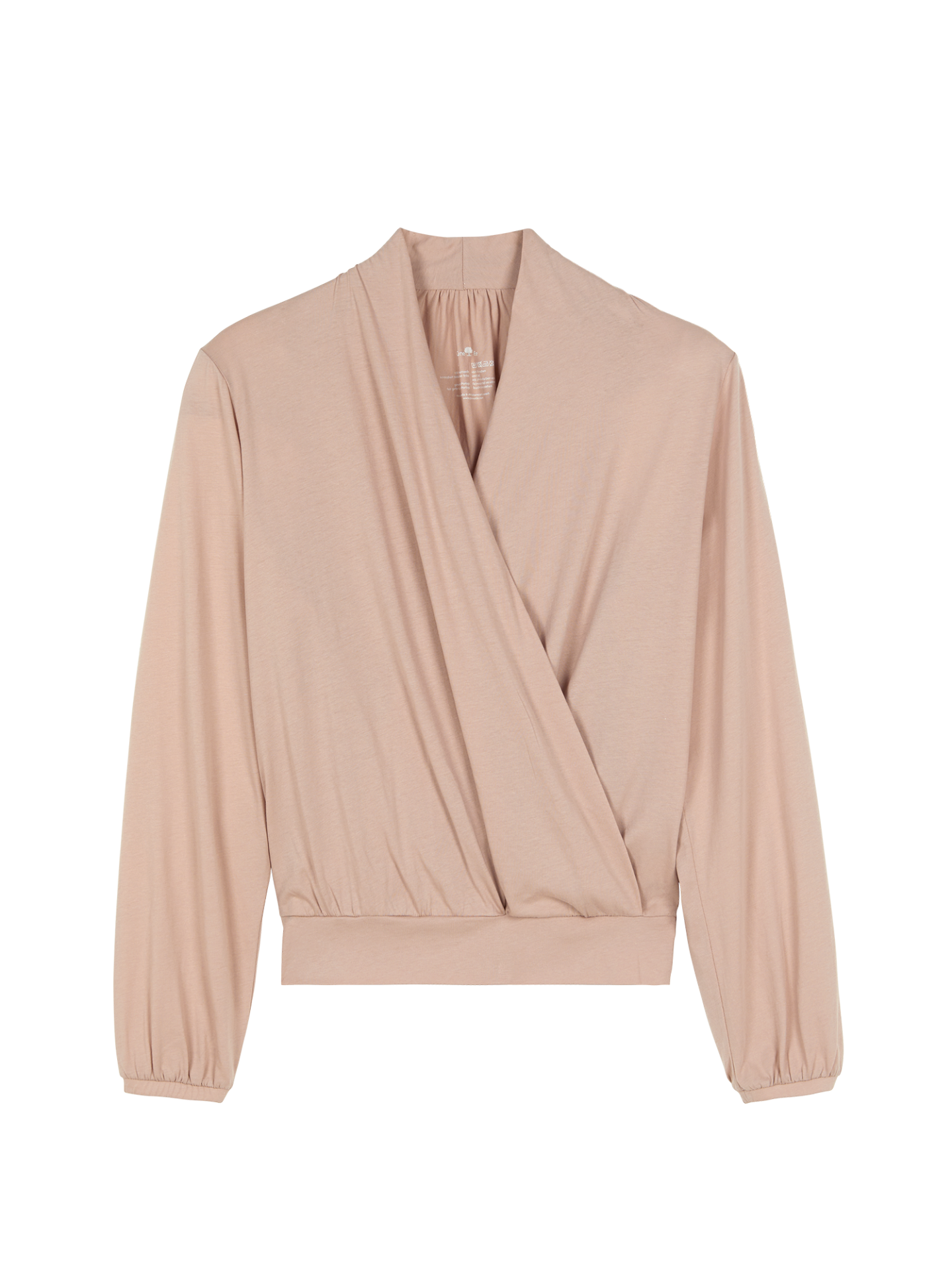Wickelshirt aus Bio Baumwolle
