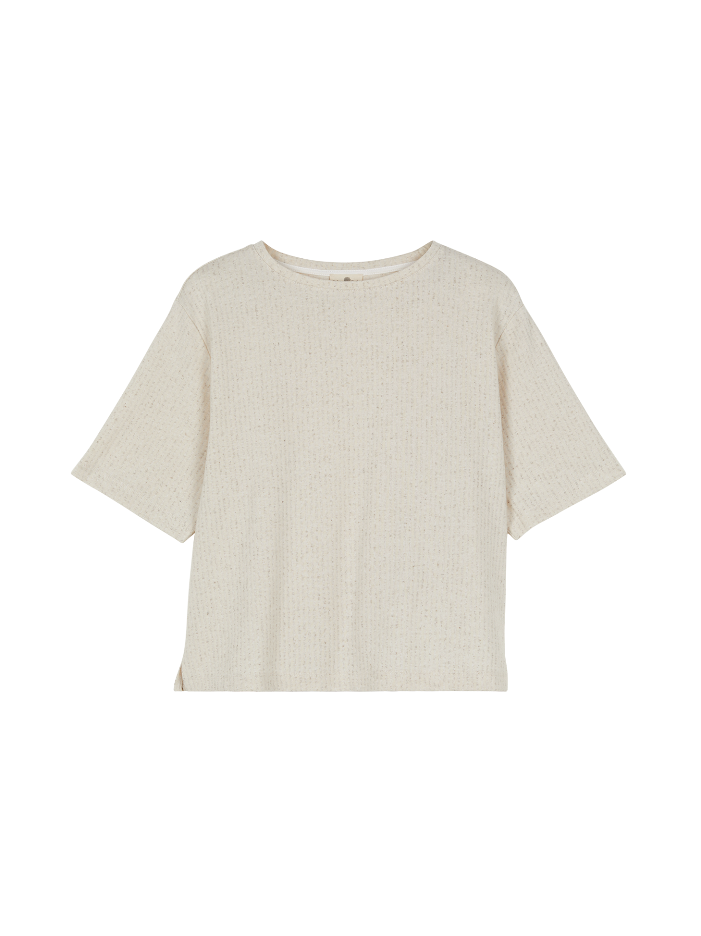 Shirt aus Bio Baumwolle und Leinen