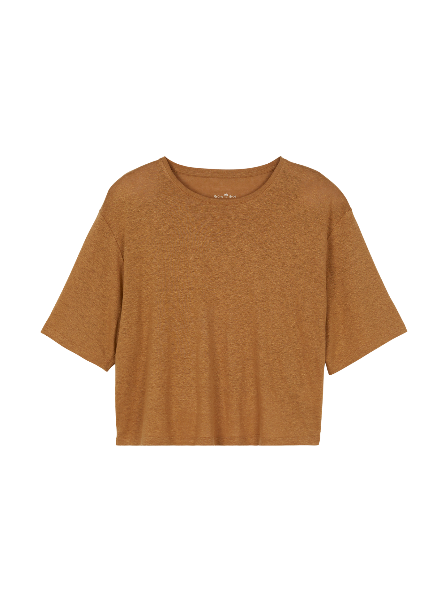 Kurzarmshirt aus Bio Leinen
