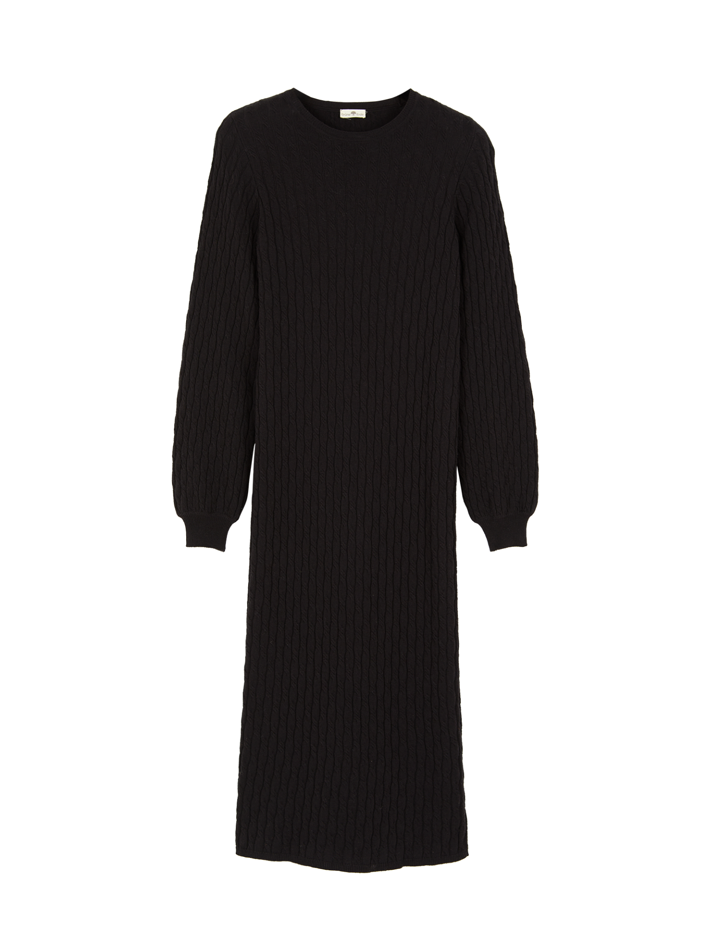 Strickkleid aus Bio-Baumwolle und Wolle