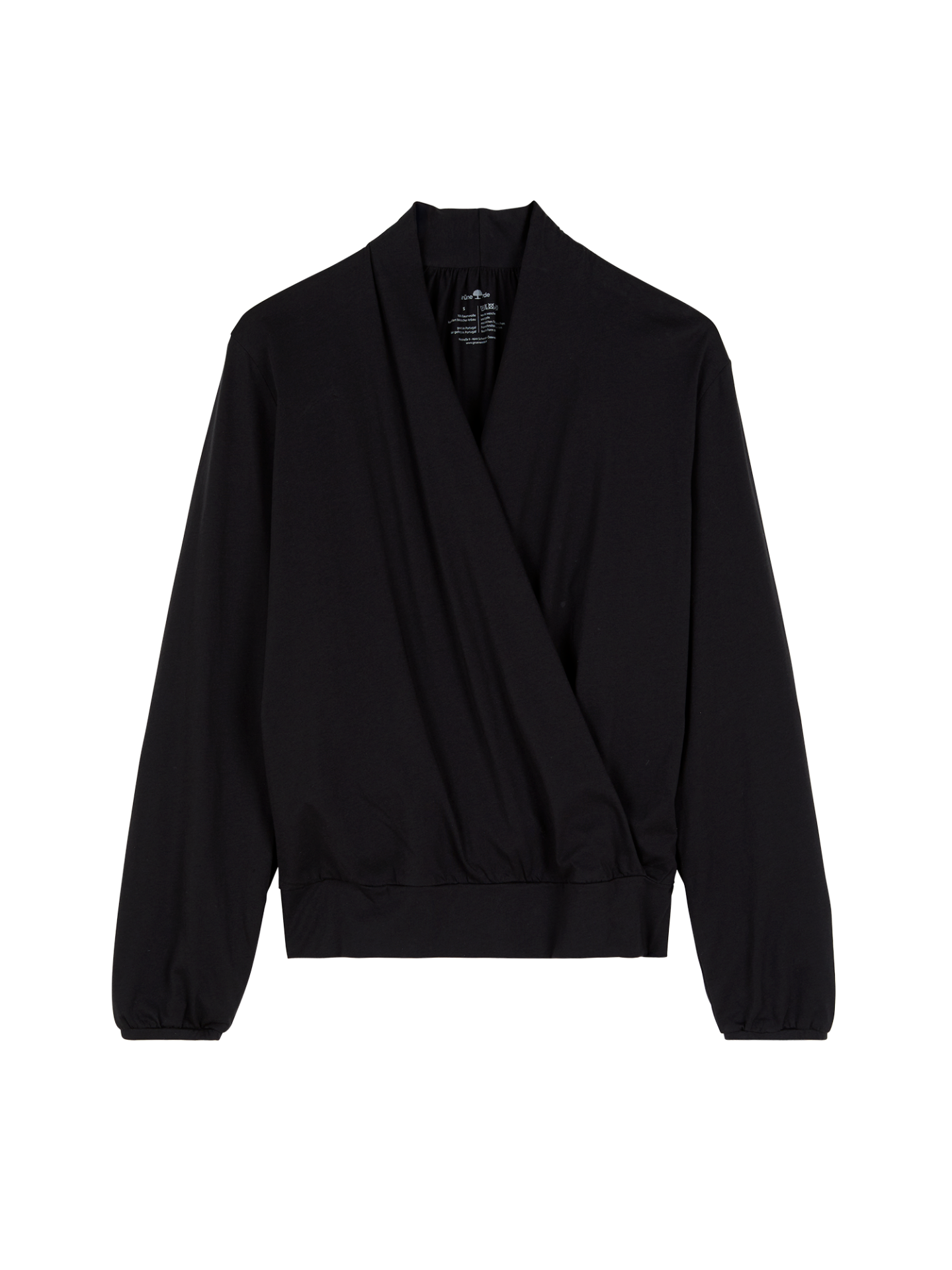 Wickelshirt aus Bio Baumwolle
