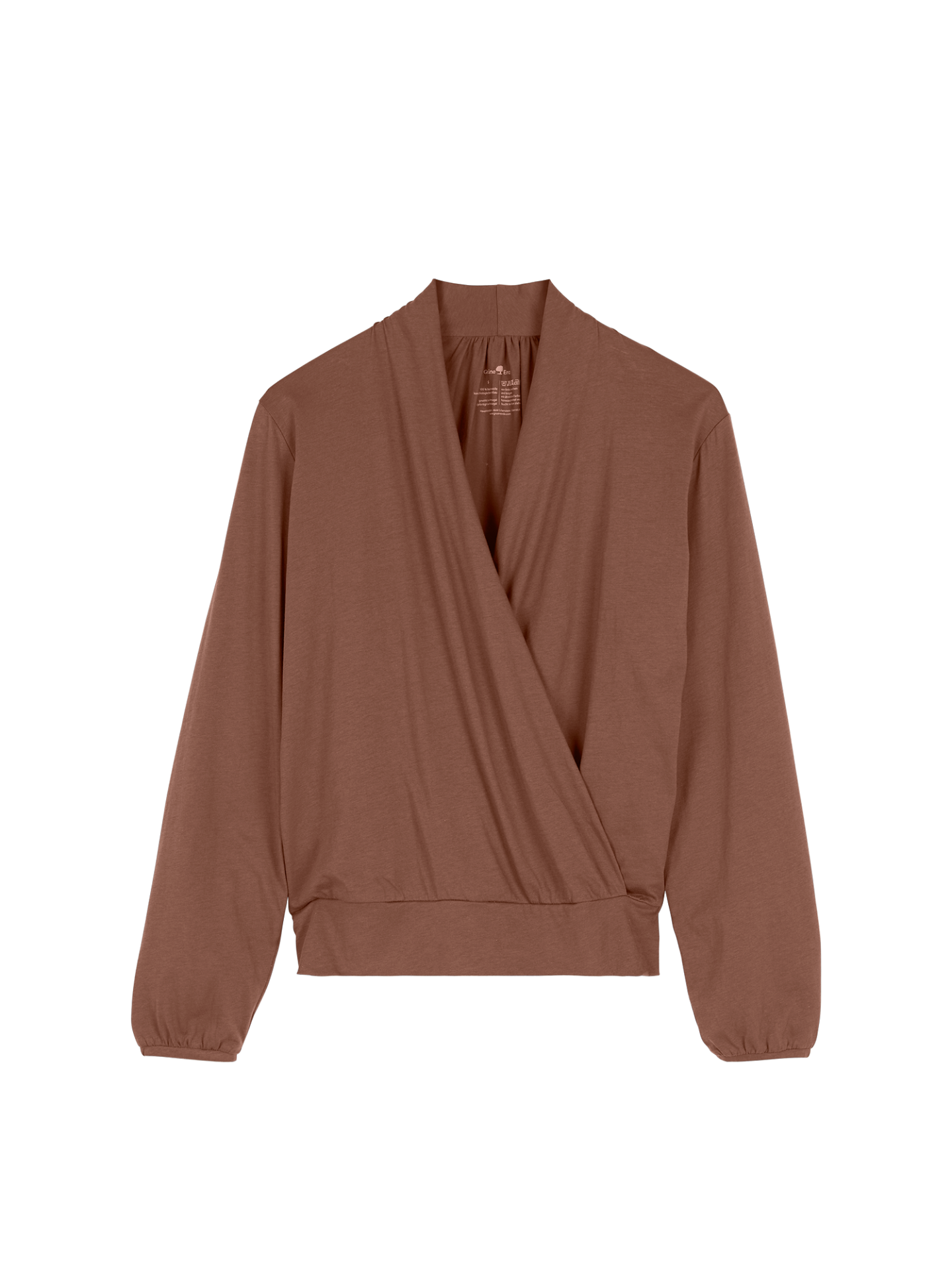Wickelshirt aus Bio Baumwolle