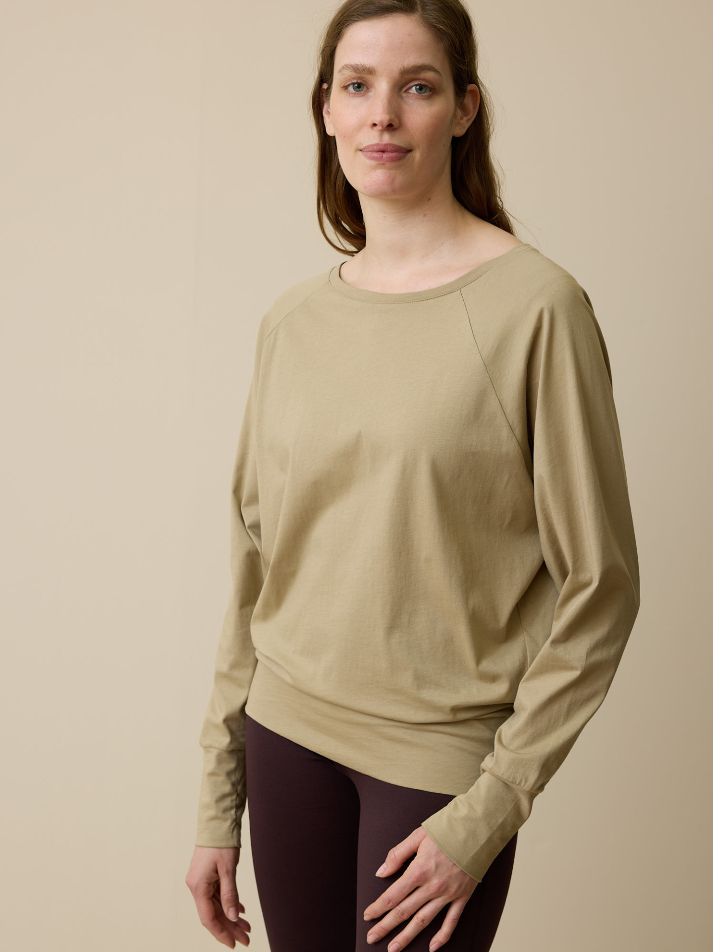 Langarmshirt aus Bio Baumwolle