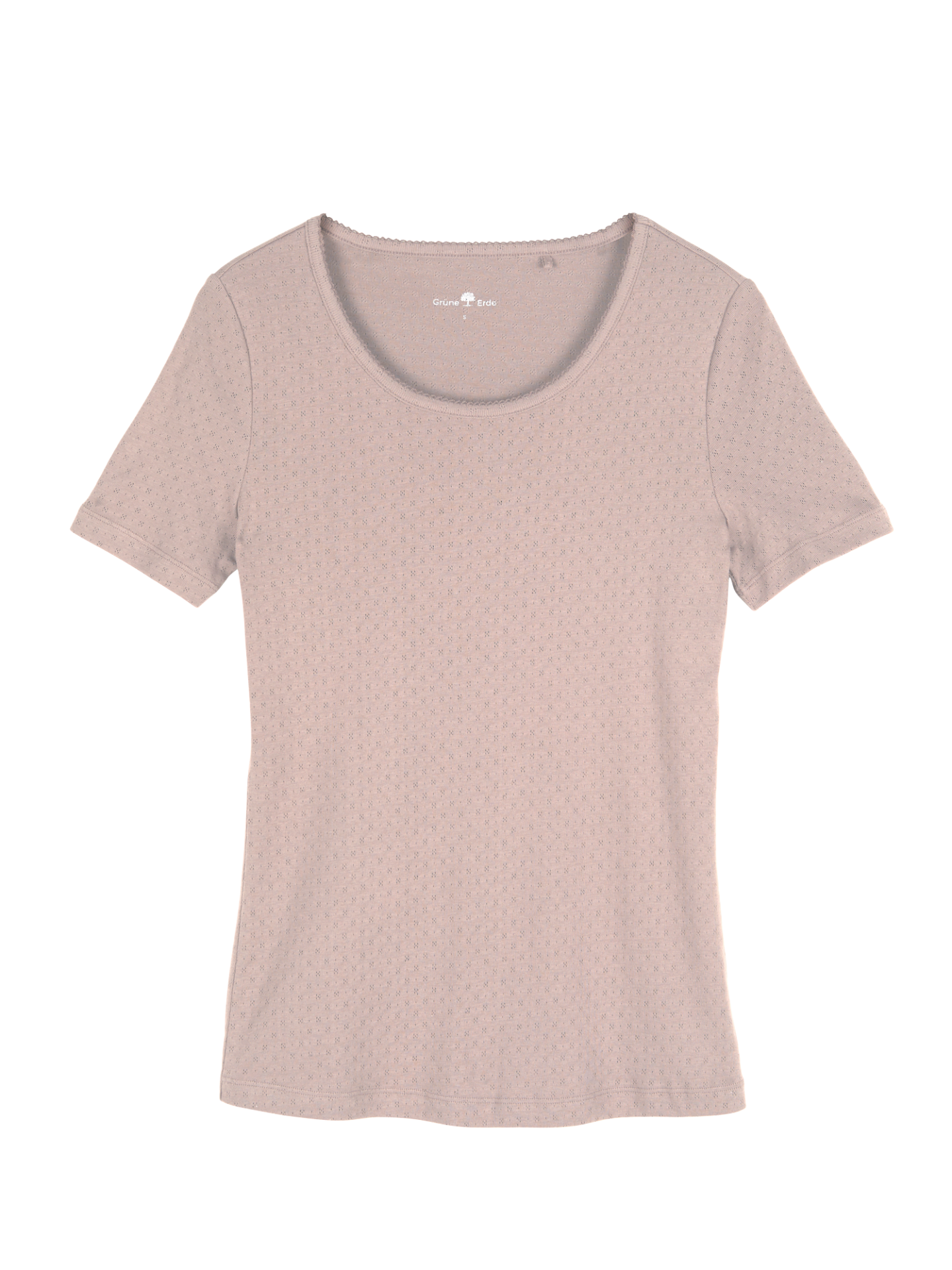 Schlafshirt Kurzarm aus Bio-Baumwolle
