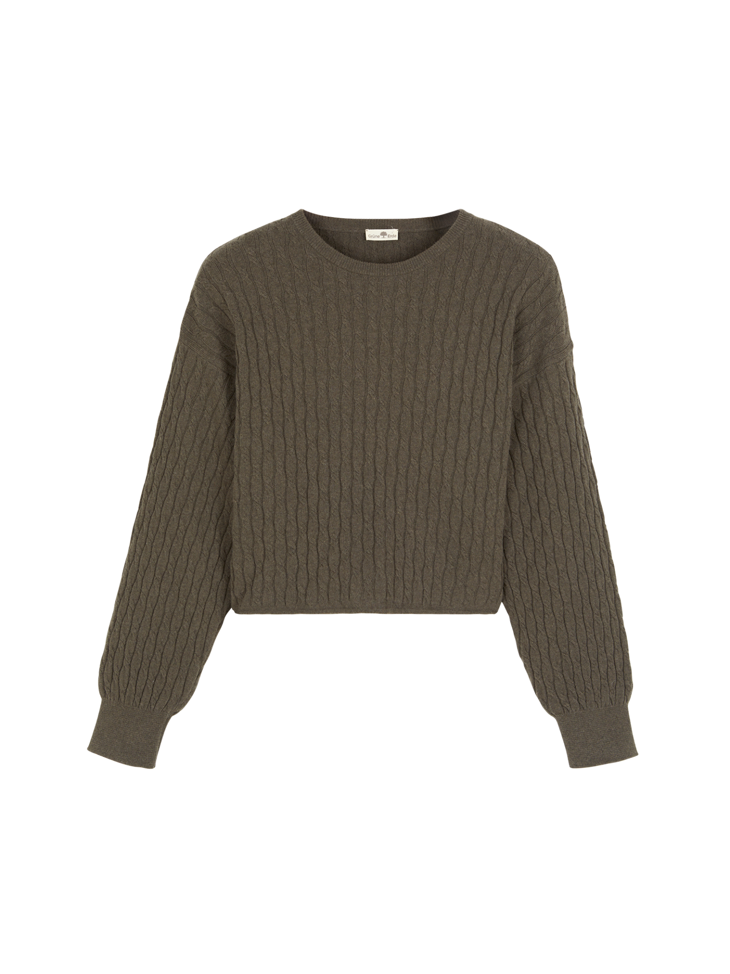 Pullover aus Bio-Baumwolle und Wolle