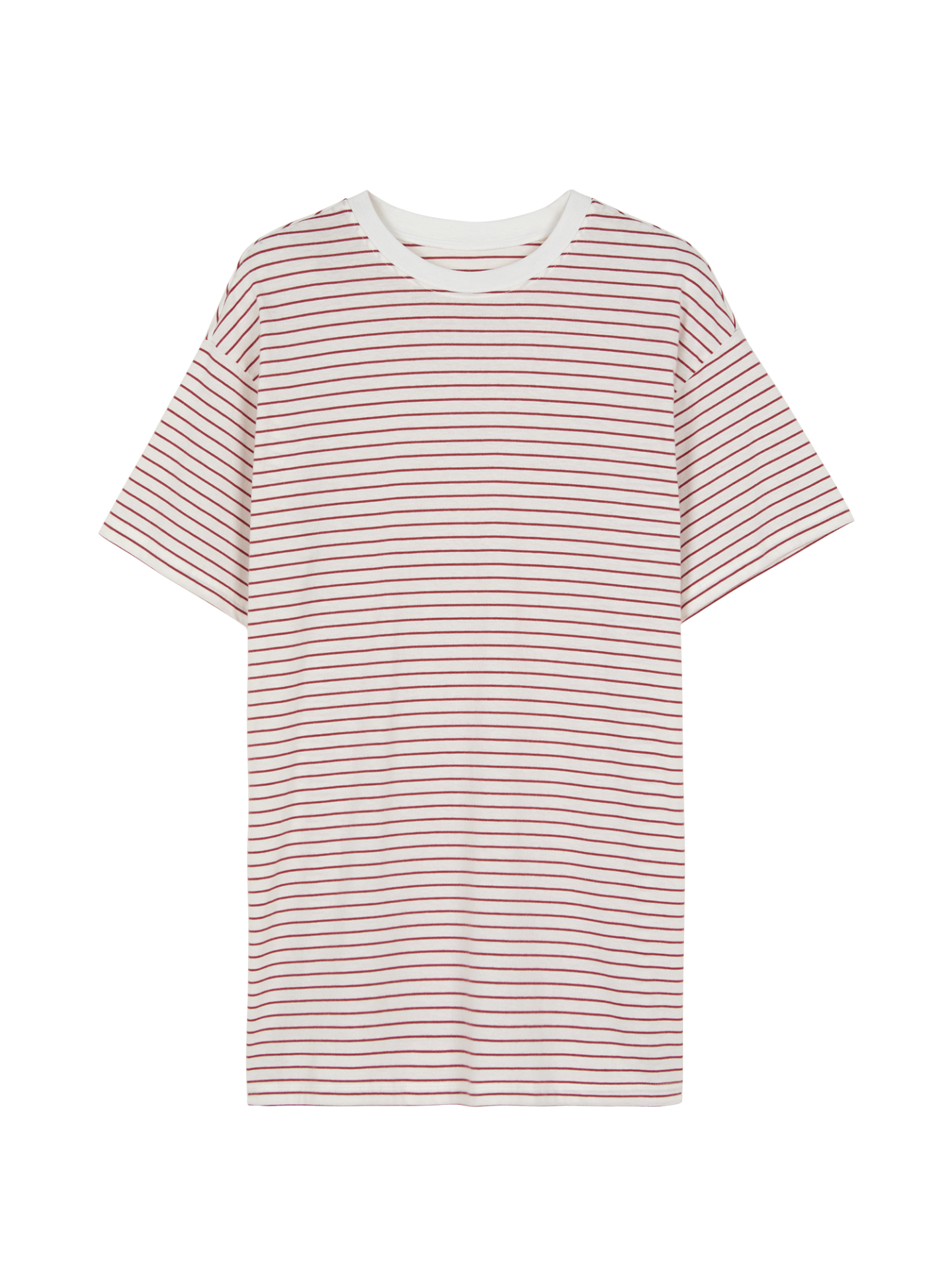 Schlafshirt oversize Kurzarm aus Bio Baumwolle