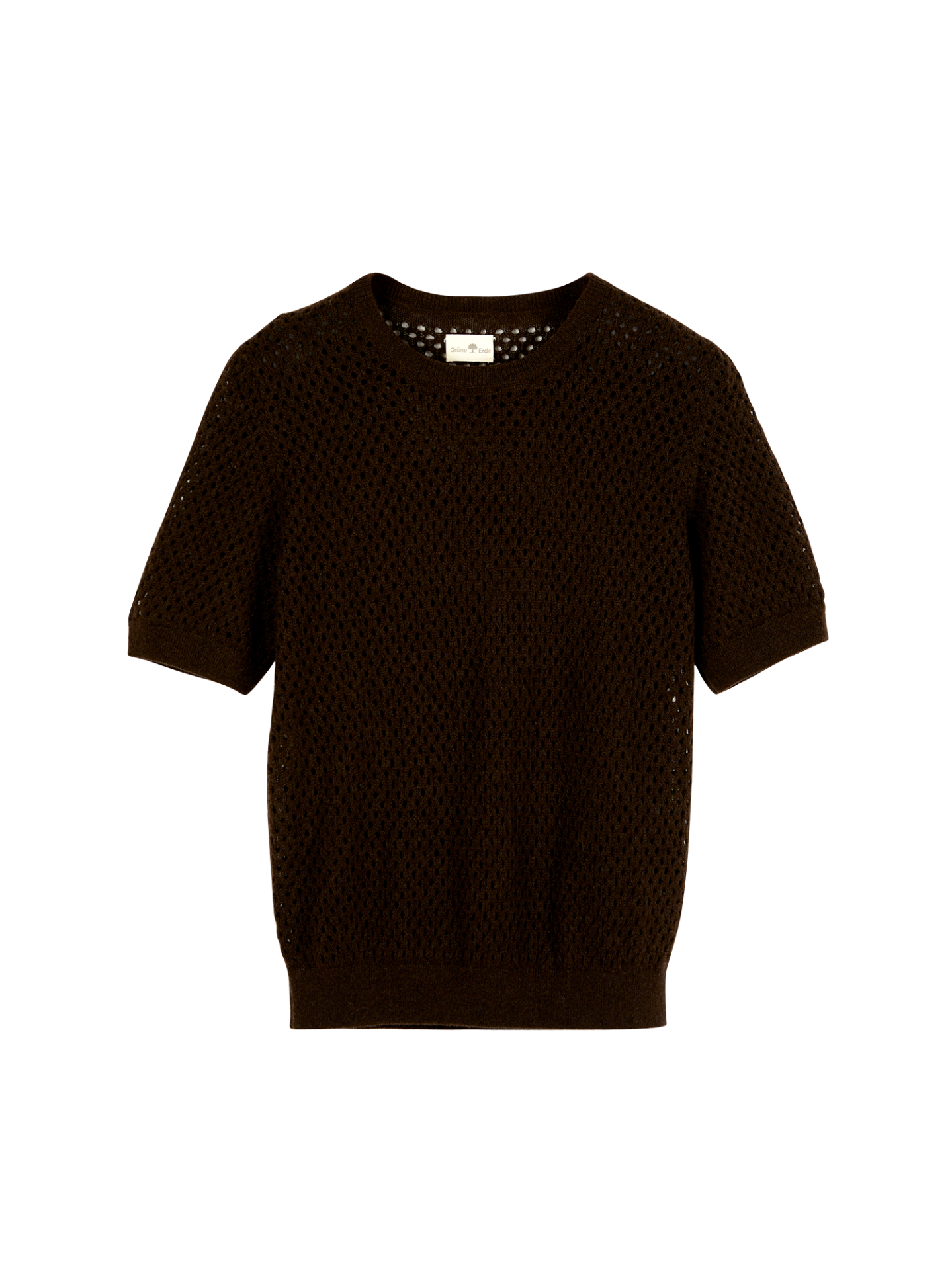 Kurzarmpullover aus Yakwolle