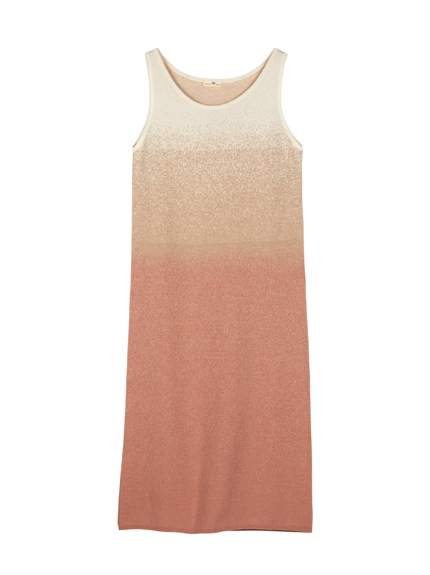 Strickkleid aus Bio-Baumwolle und Leinen